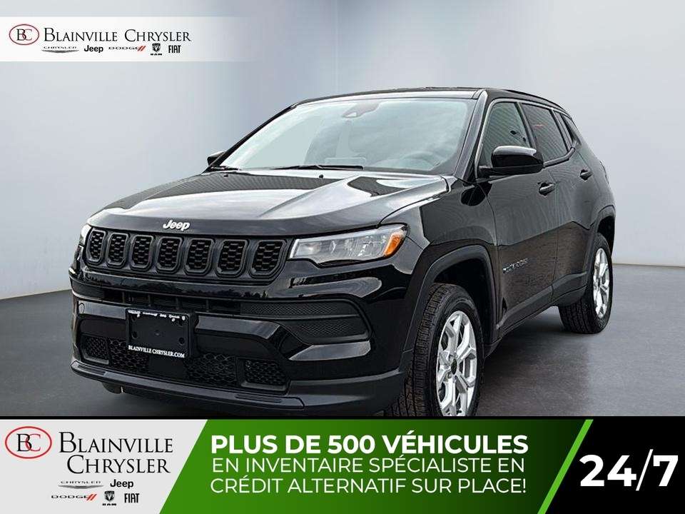 2025 Jeep Compass SPORT CARPLAY SIEGES CHAUFFANTS CAMERA DE RECUL