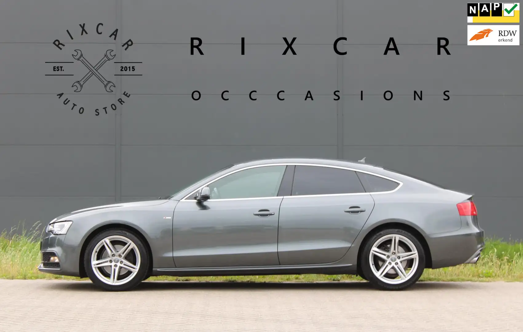Audi A5 Sportback 1.8 TFSI SportEdition S-Line 210PK Grijs - 1