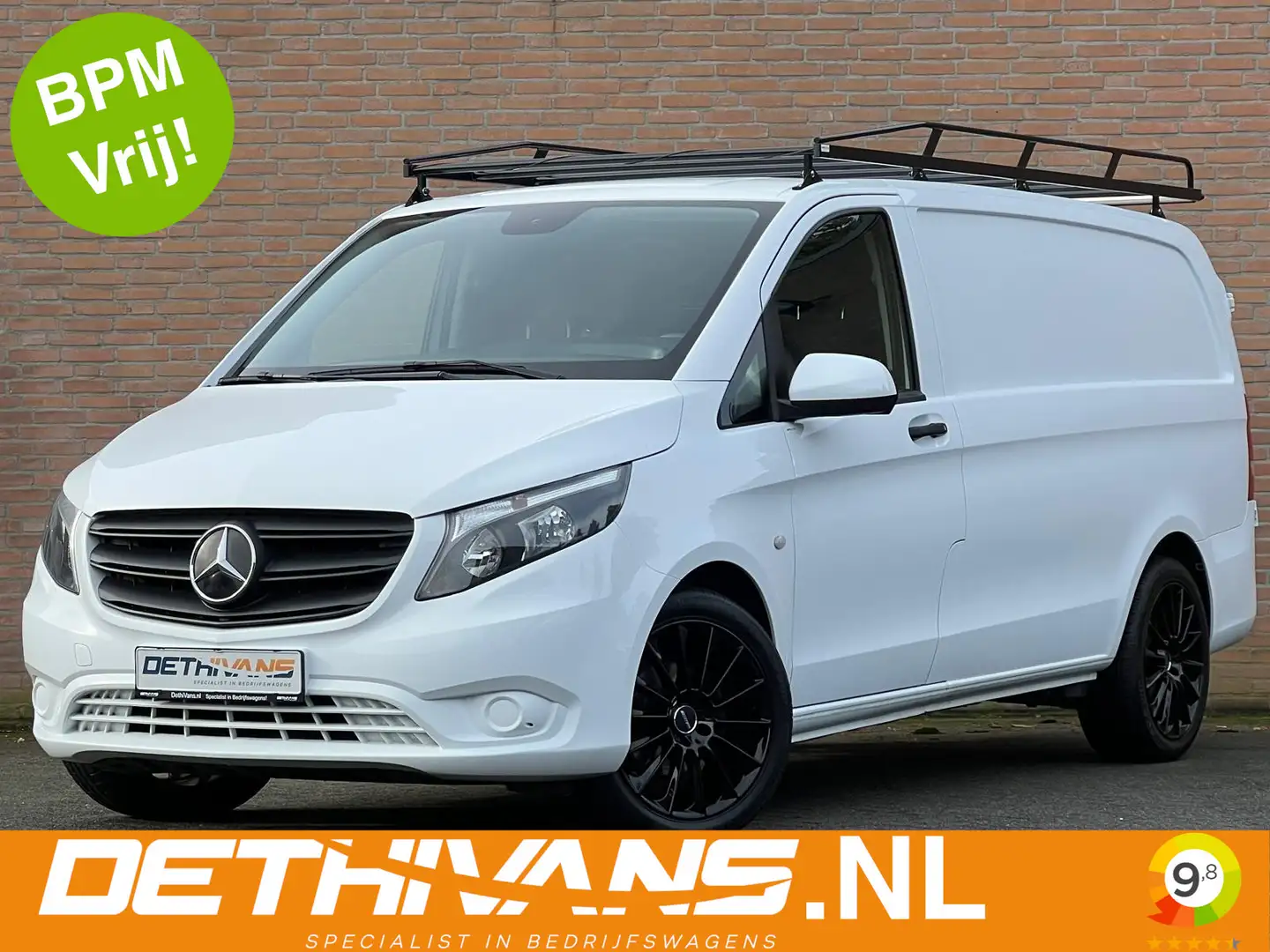 Mercedes-Benz Vito 114CDI 136PK Lang / 9G-Tronic / Distronic / 2.500K Wit - 1