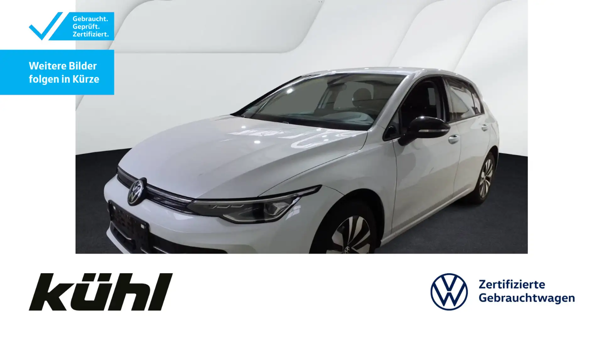 Volkswagen Golf 8 VIII 2.0 TDI DSG Goal LED+/ACC/Kamera/App Weiß - 1