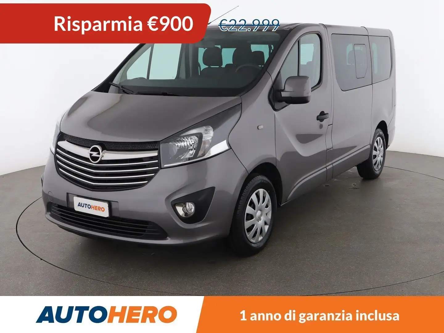 Opel Vivaro 1.6 Biturbo CDTI Combi L1H1 2,7t Gris - 1
