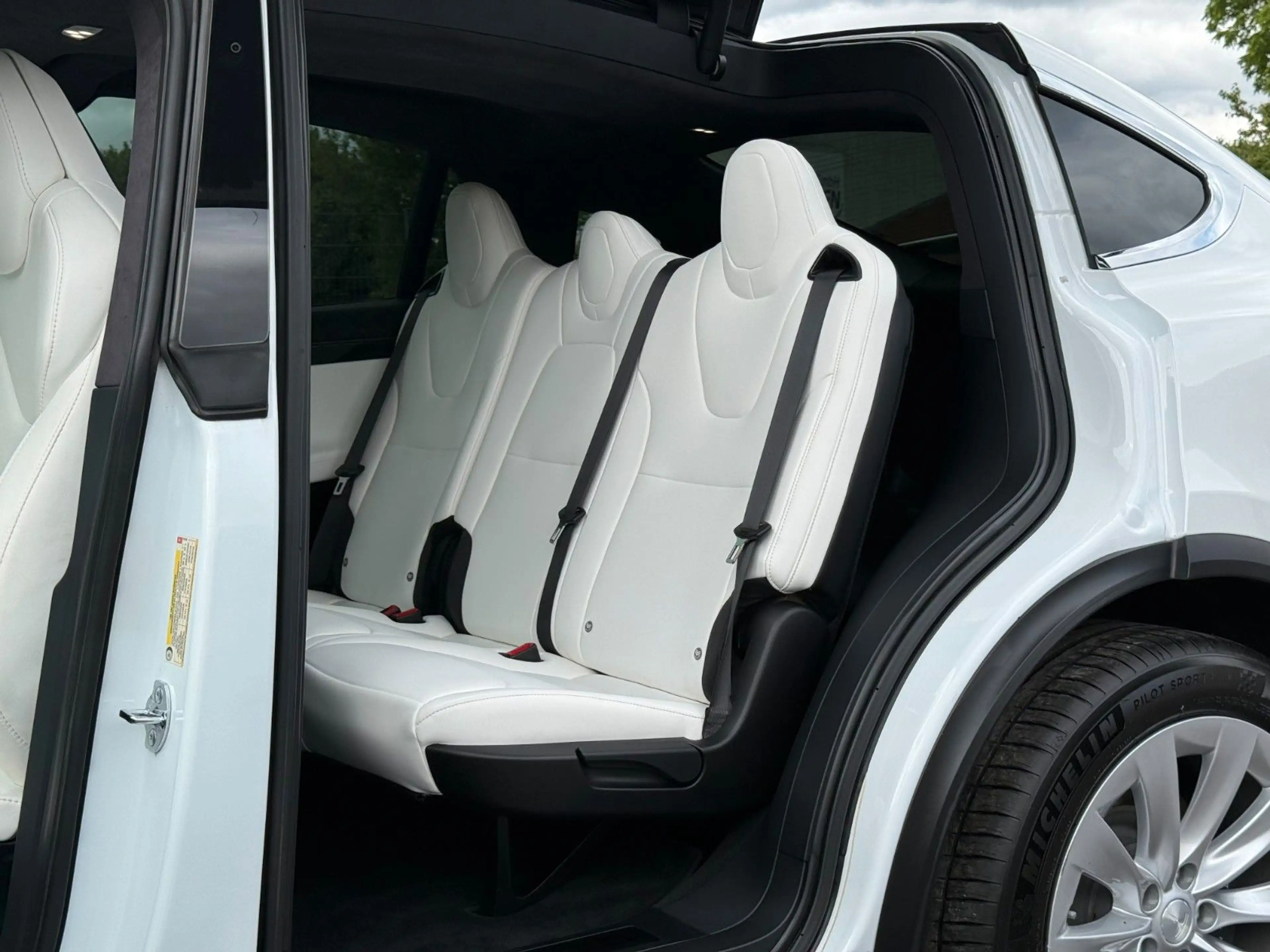 Tesla Model X Long Range Raven *White Interior* *FSD* — photo 11