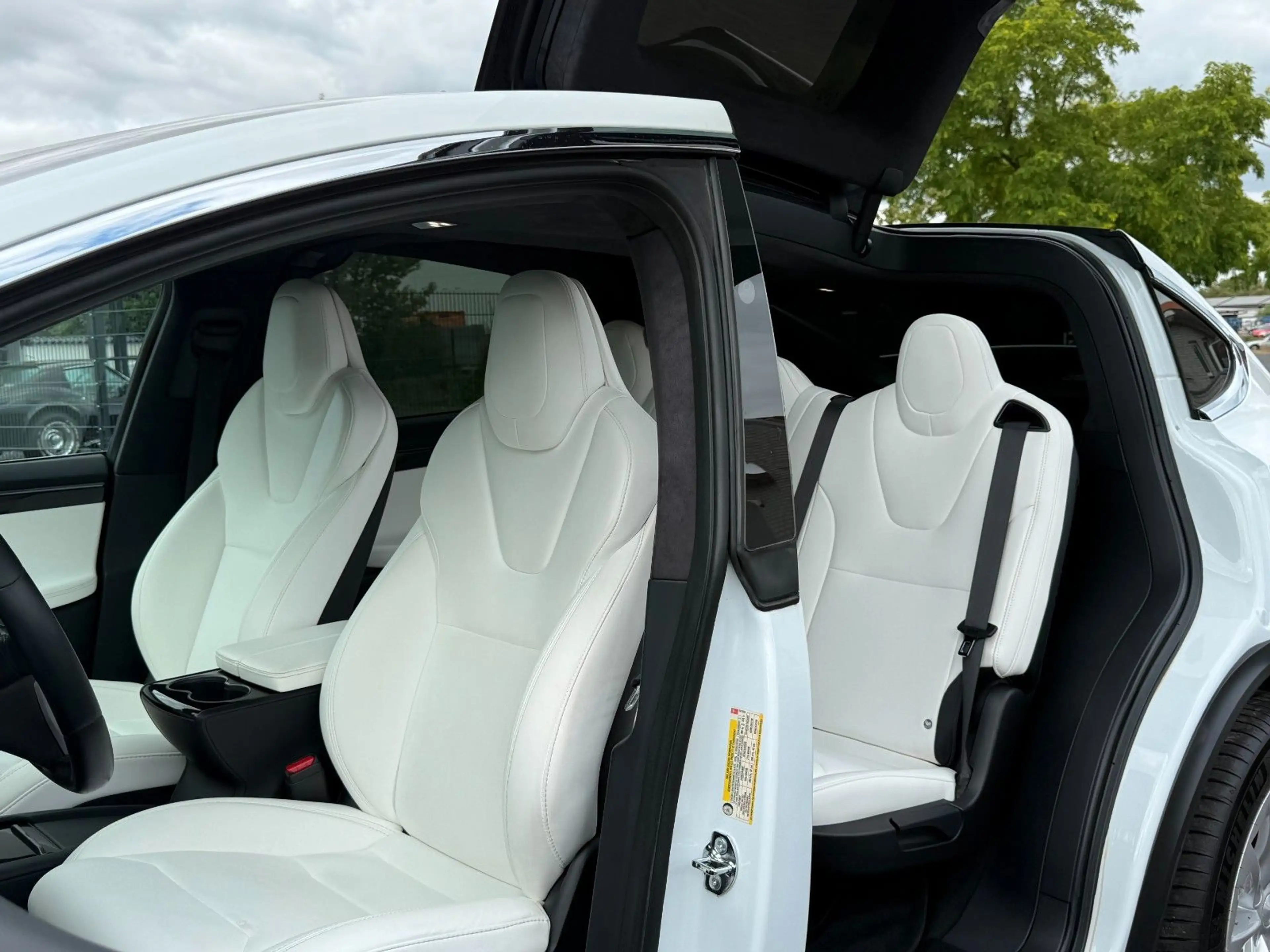 Tesla Model X Long Range Raven *White Interior* *FSD* — photo 12