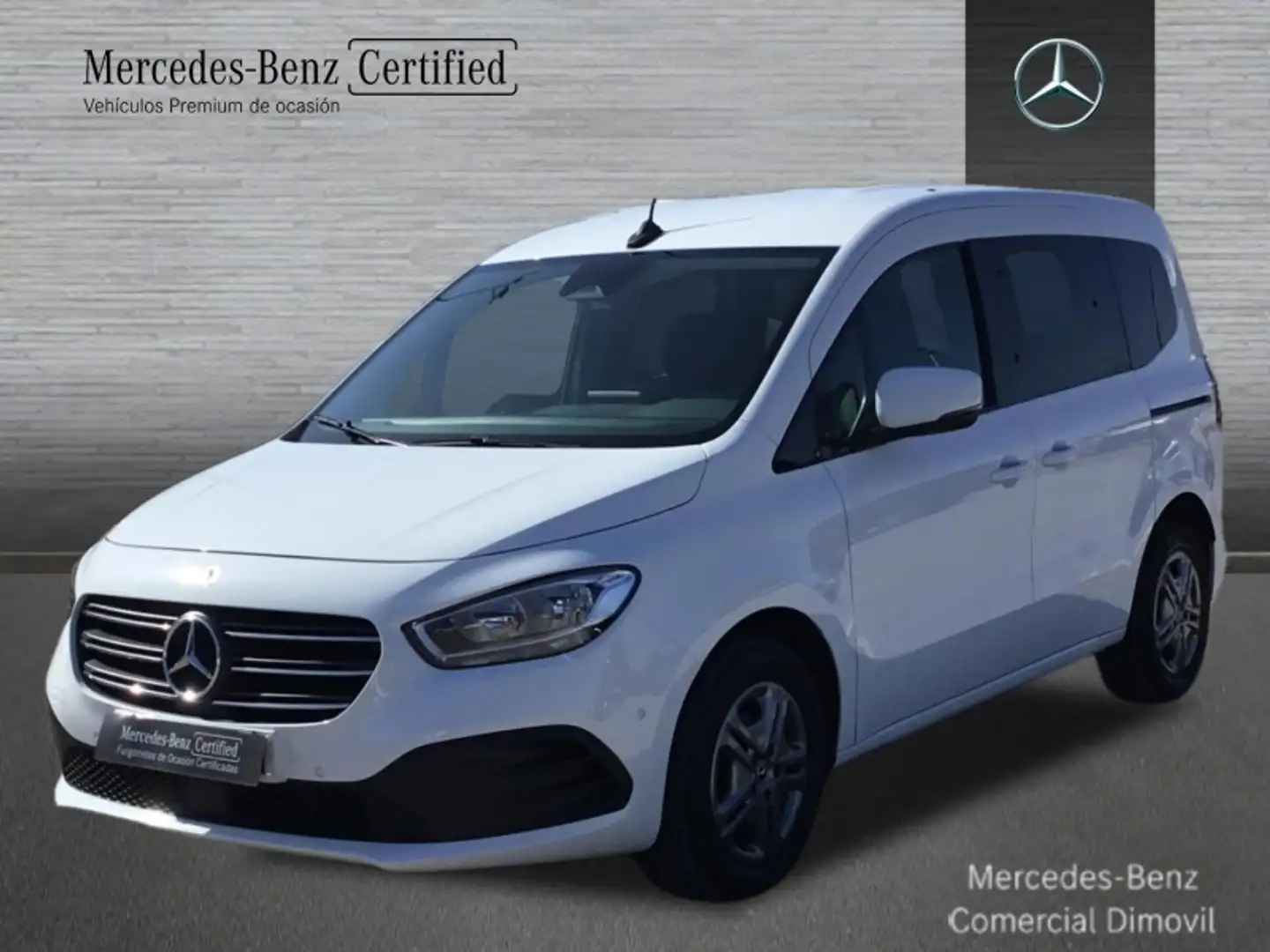 Mercedes-Benz T-Class 1.5 T 180D SWB 116 5P Blanco - 1