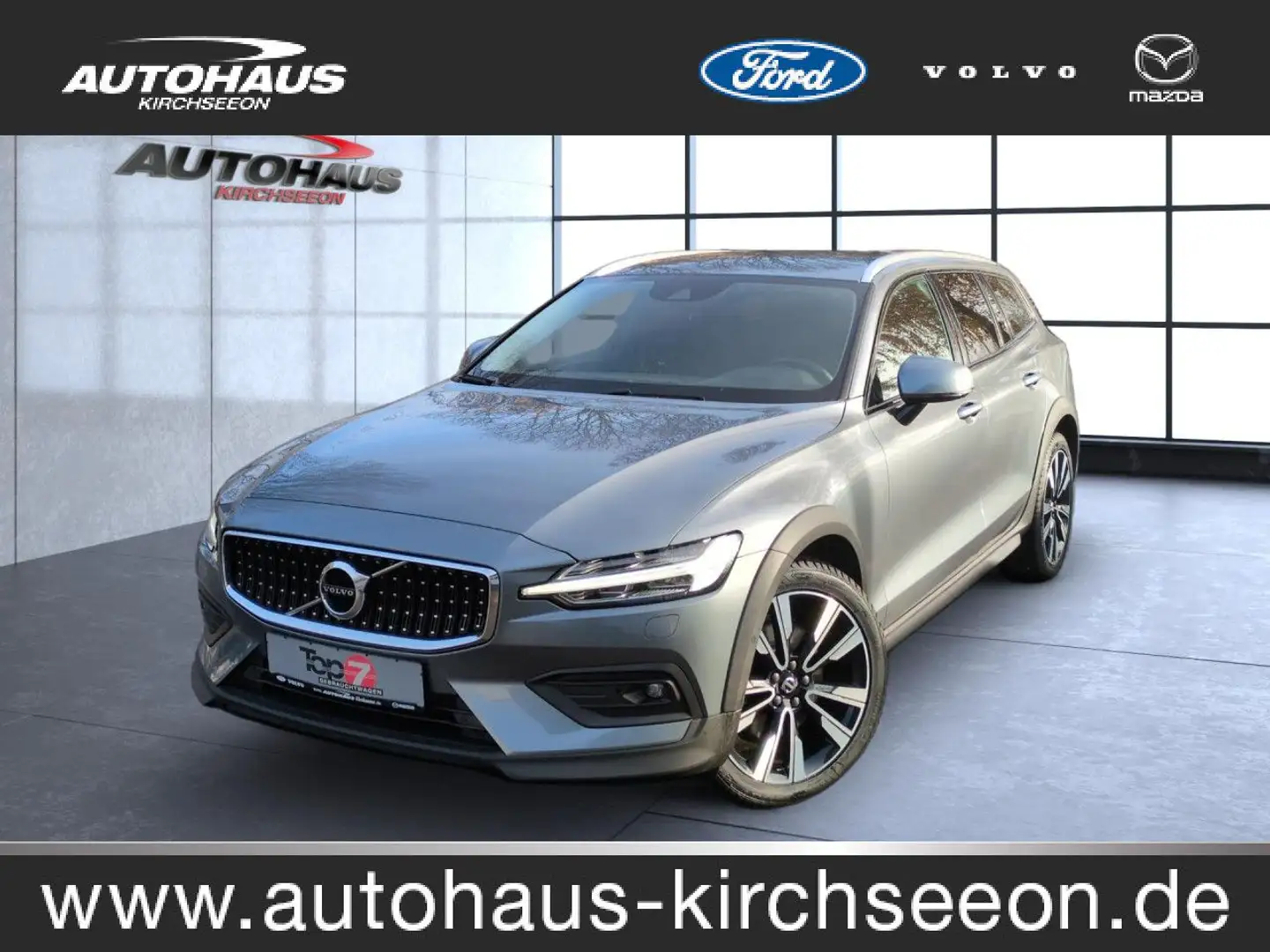 Volvo V60 Cross Country V60 D4 CrossCountry AWD Automatik Bluetooth Navi Gris - 1