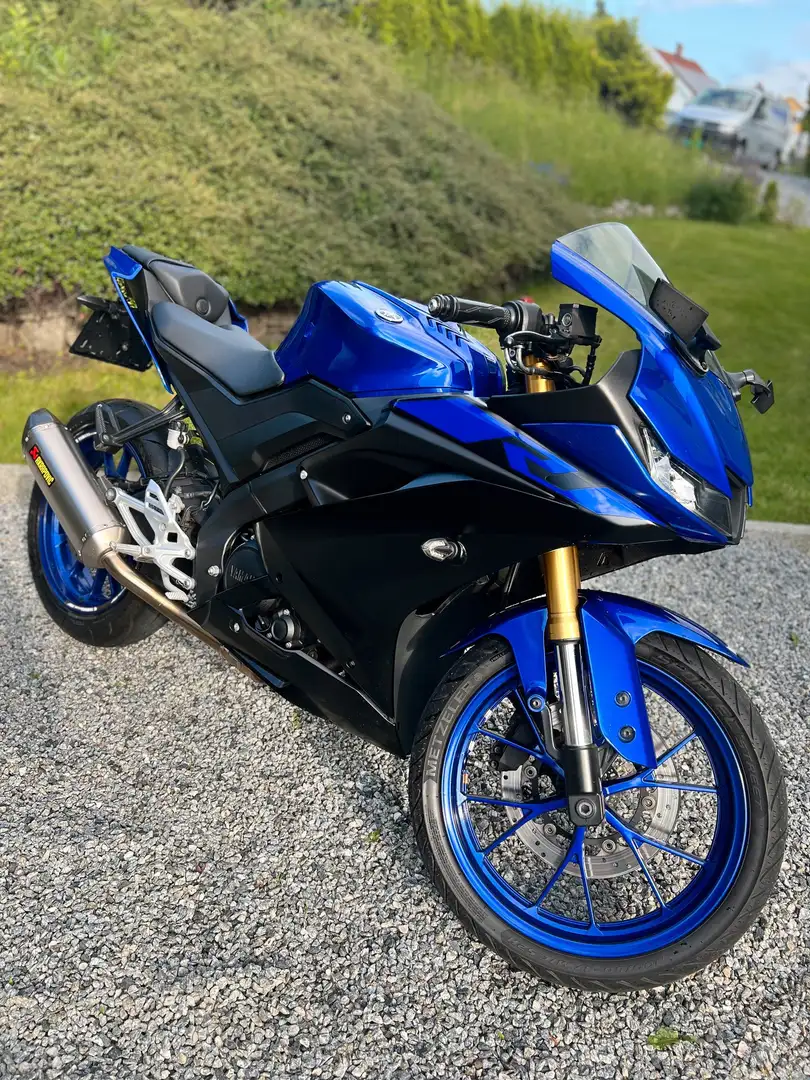 Yamaha YZF-R125 Bleu - 2