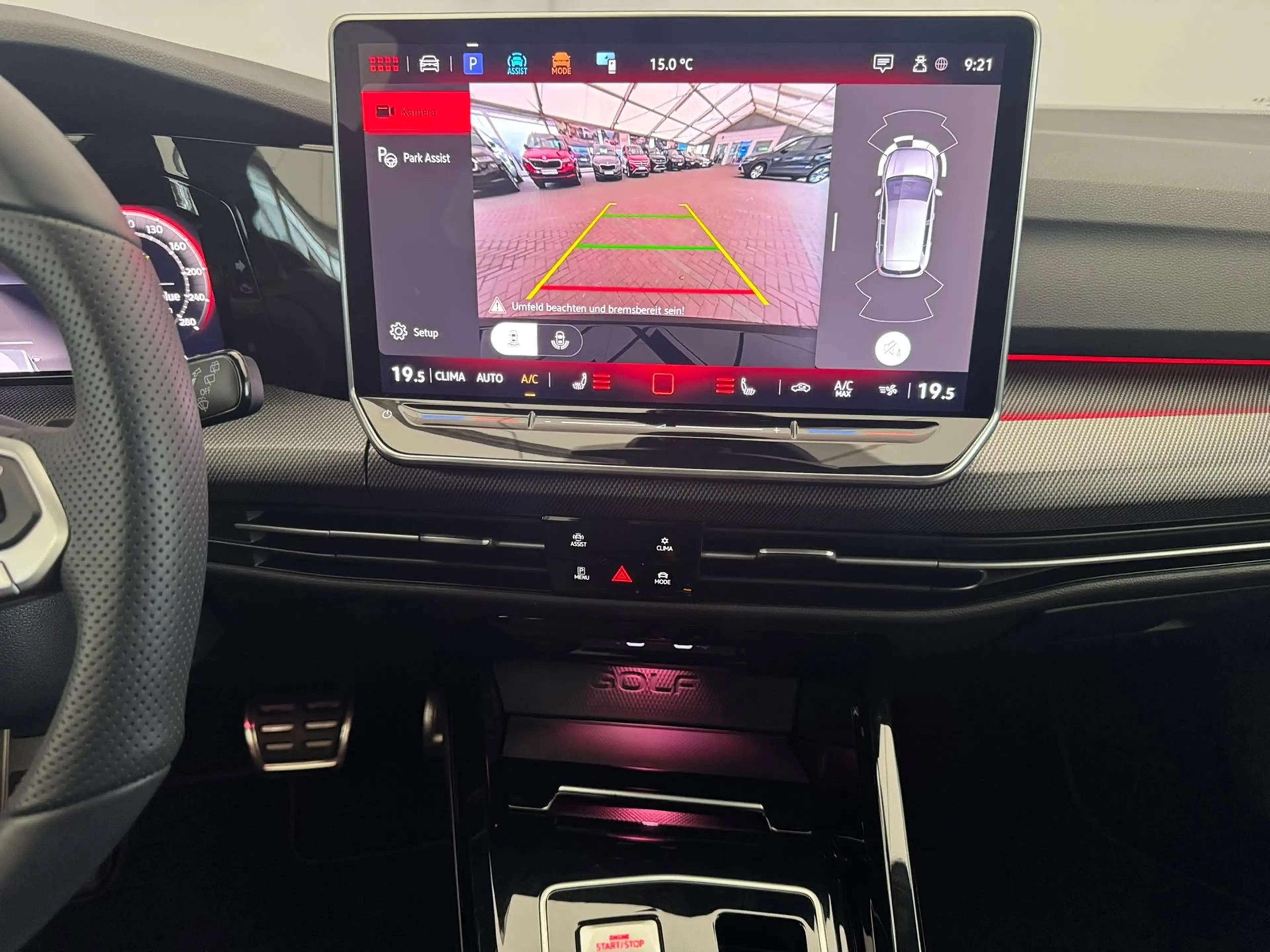 Volkswagen Golf VIII GTI 2.0TSI DSG+MATRIX+H&K+HUD+DCC+ACC — photo 3