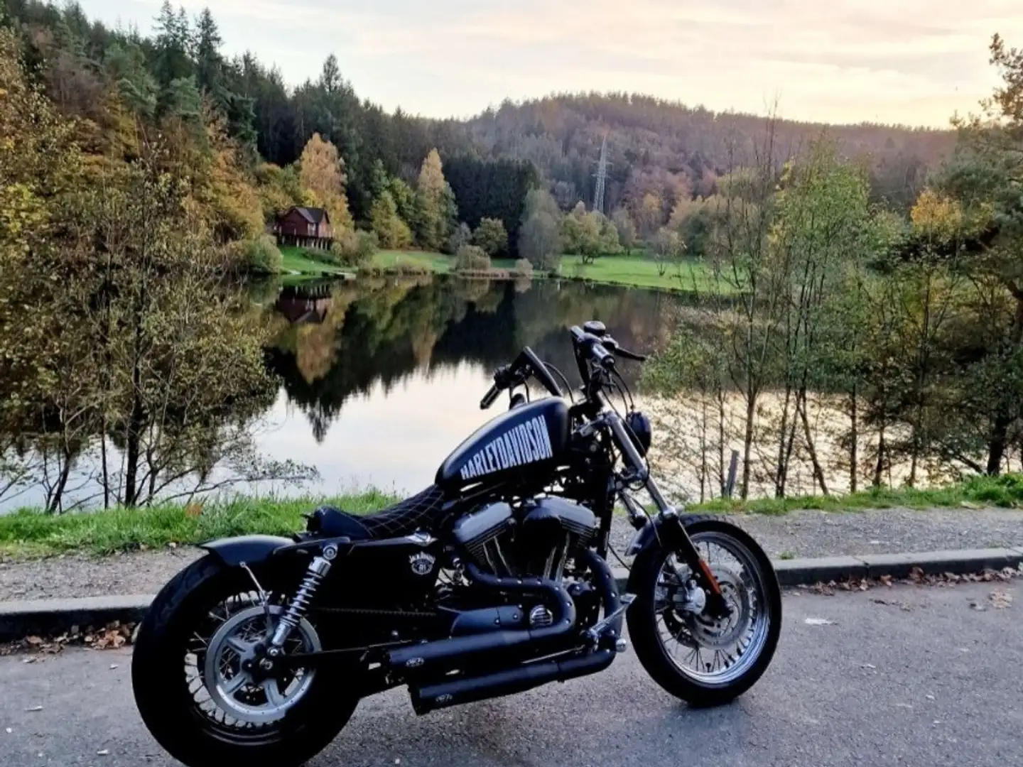 Harley-Davidson 1200 Custom Noir - 1
