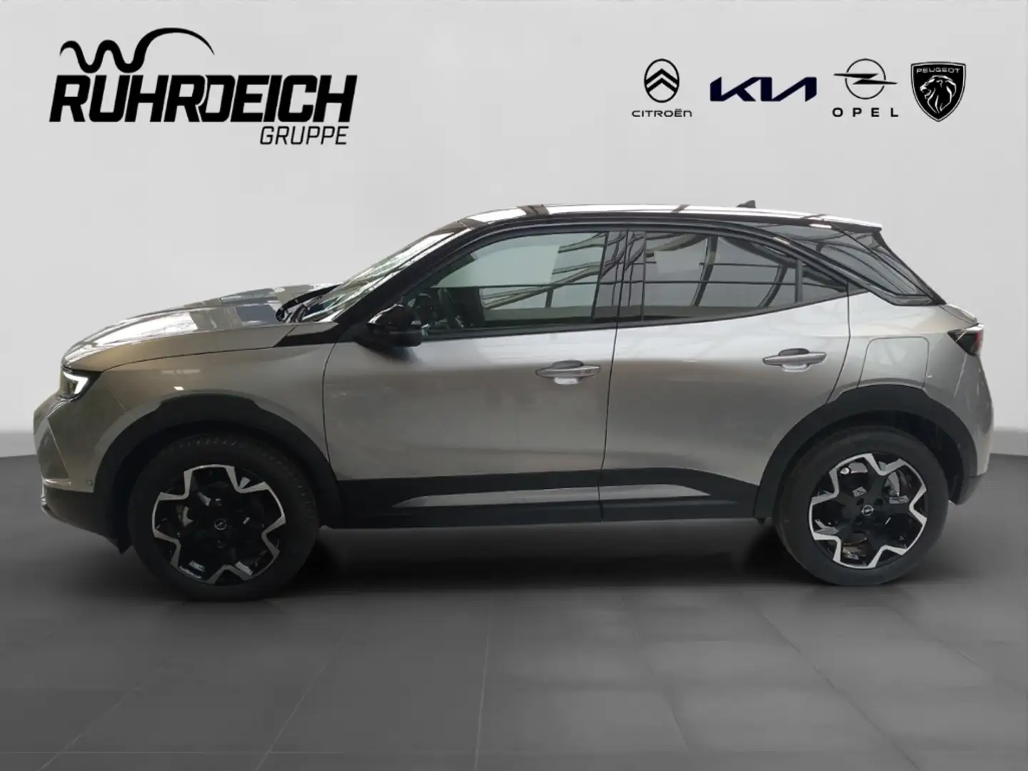 Opel Mokka Ultimate 1.2T AT NAVI LED KAMERA PDC MASSAGE Leder Grau - 2