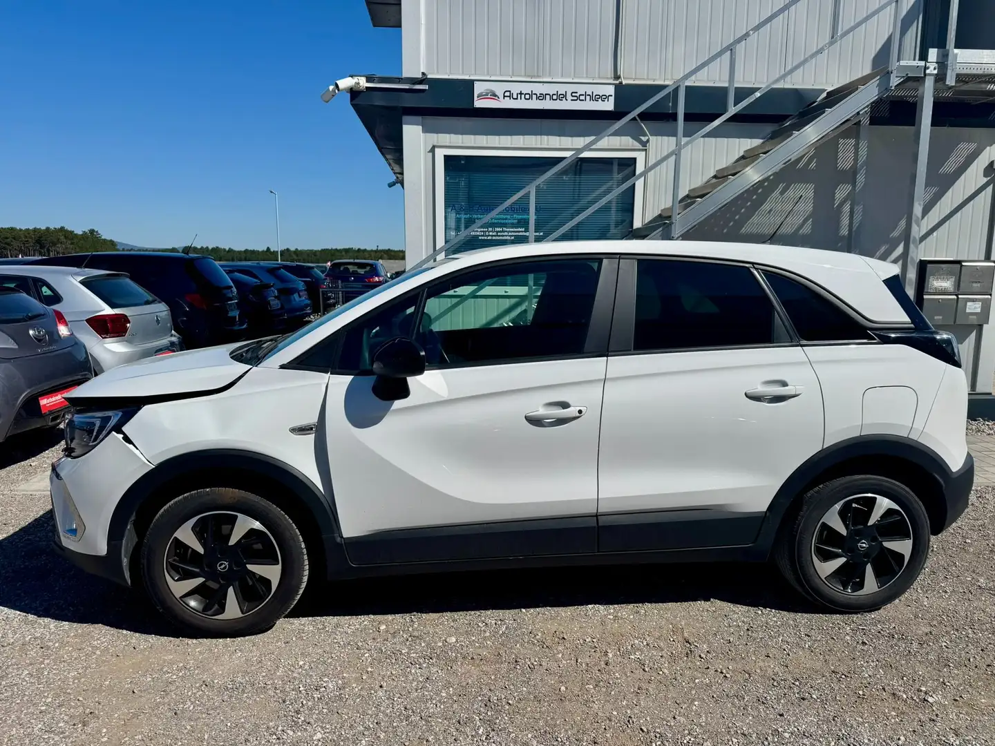 Opel Crossland X Edition 1.2T 81kW !! UNFALL AUTO !! Weiß - 2