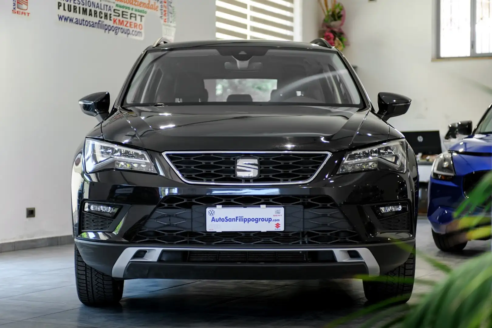 SEAT Ateca Ateca 1.6 tdi Black Edition dsg VIRTUAL-LED-NAVY Schwarz - 2