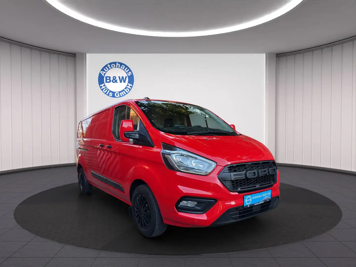 Ford Transit Custom 300 L2 Trend*1.HA*LEDER*AHK*KLIMA Rouge - 1