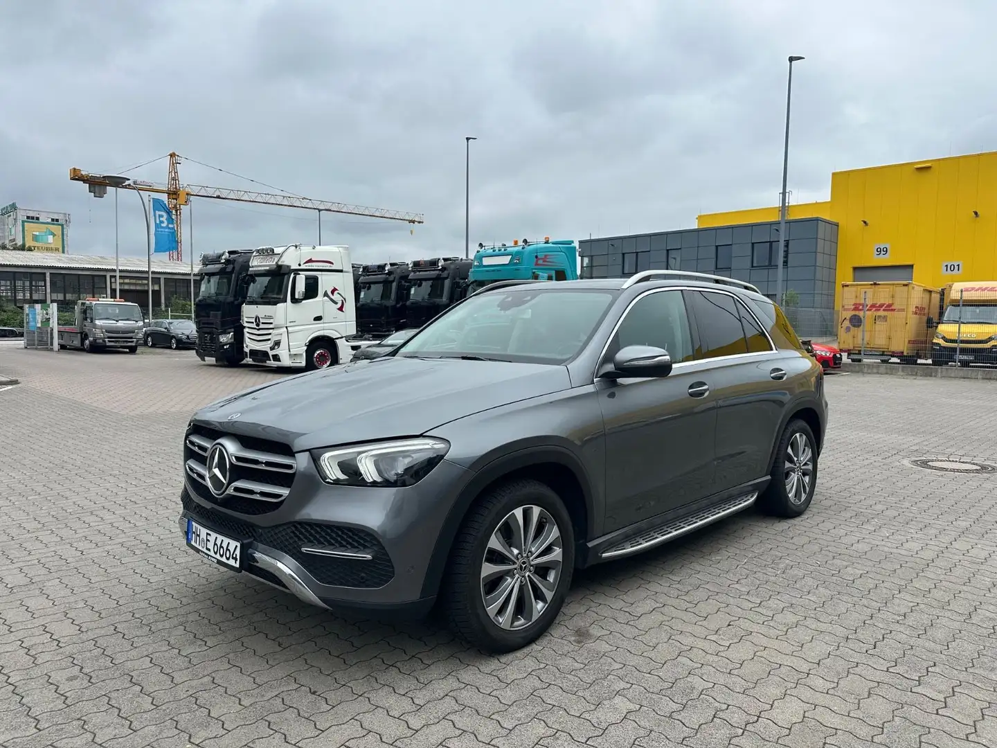 Mercedes-Benz GLE 350 d 4Matic Burm. HeadUp 360° AHK Luft Gris - 2