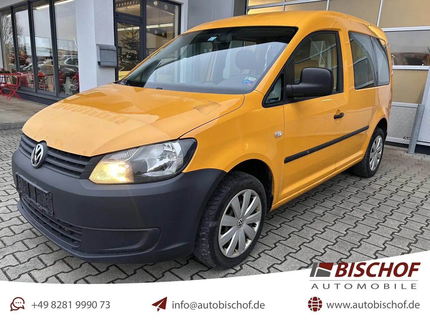 Volkswagen Caddy Kombi 1.6 TDI AHK Regal Gelb - 1