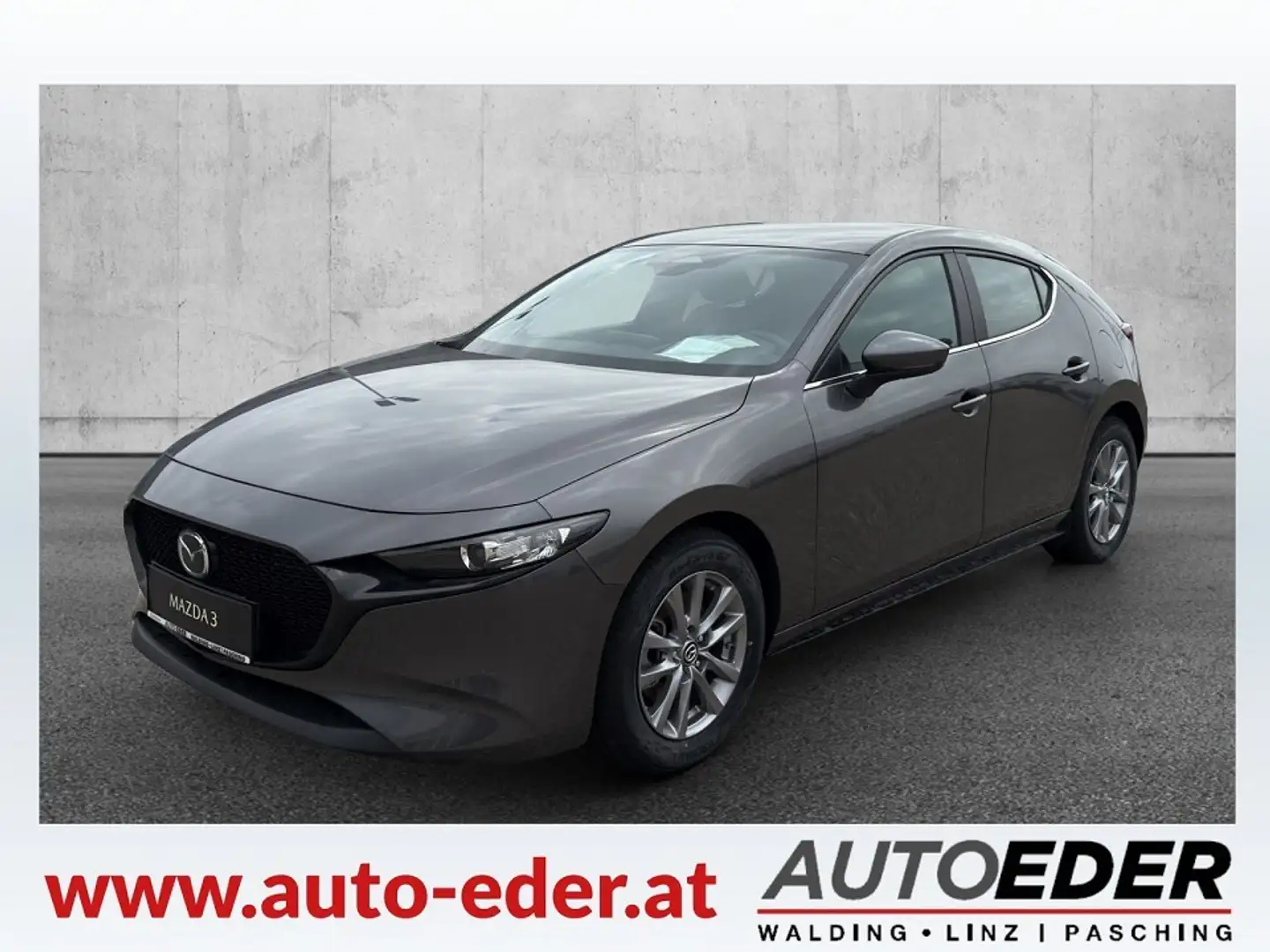 Mazda 3 Mazda3 e-Skyactiv-G140 Prime-Line Aut. Gris - 2