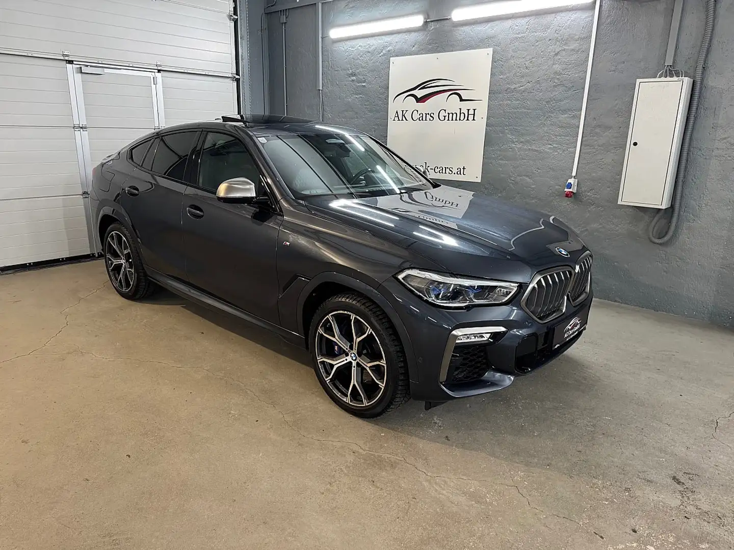 BMW X6 M 50i Aut.*Mega Voll* Gris - 1