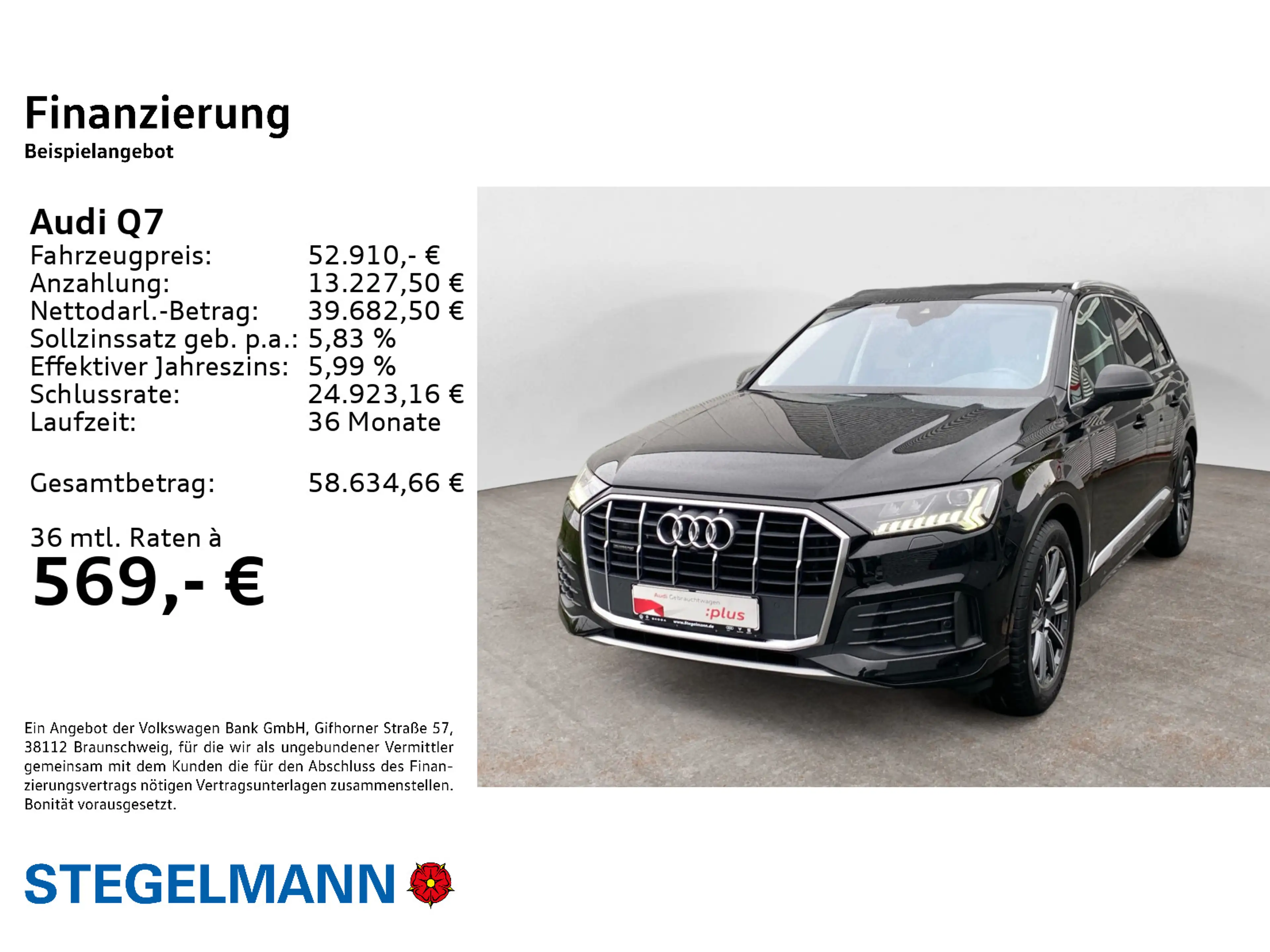 Audi Q7 50 TDI qu. air*Matrix*Pano*20Z — photo 2