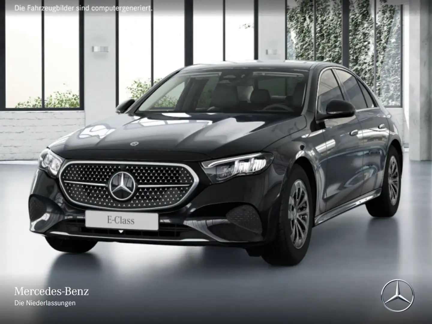 Mercedes-Benz E 200 d Avantgarde Distr. LED Kamera Spurhalt-Ass Schwarz - 2