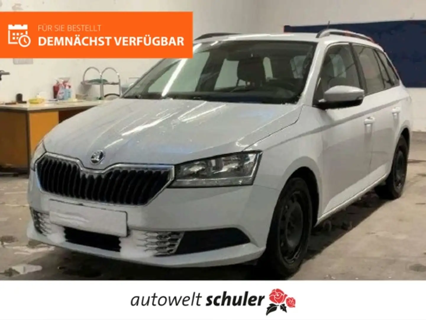 Skoda Fabia Combi 1,0 TSI Ambition Navi Weiß - 1