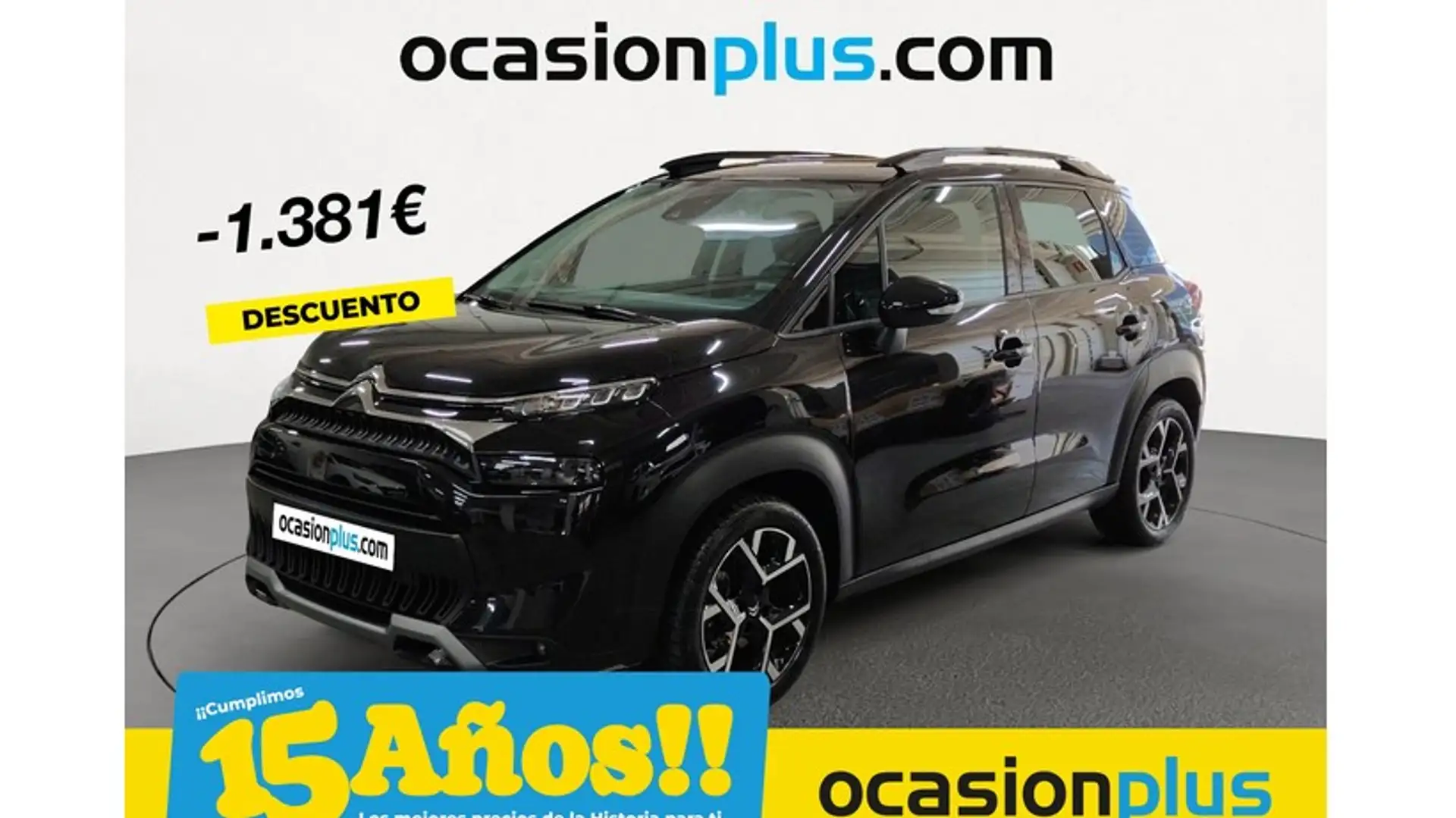Citroen C3 Aircross Puretech S&S Max 110 Noir - 1
