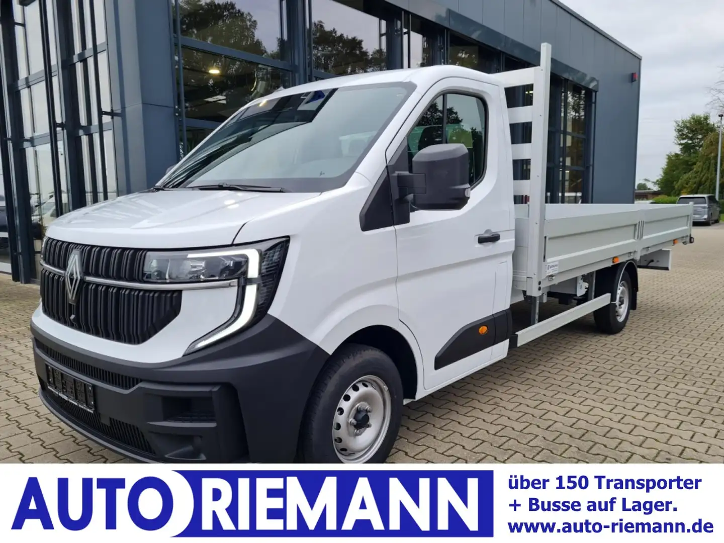 Renault Master 35 Pritsche extra lang 4.85 m KLIMA TEMPOMA Weiß - 1