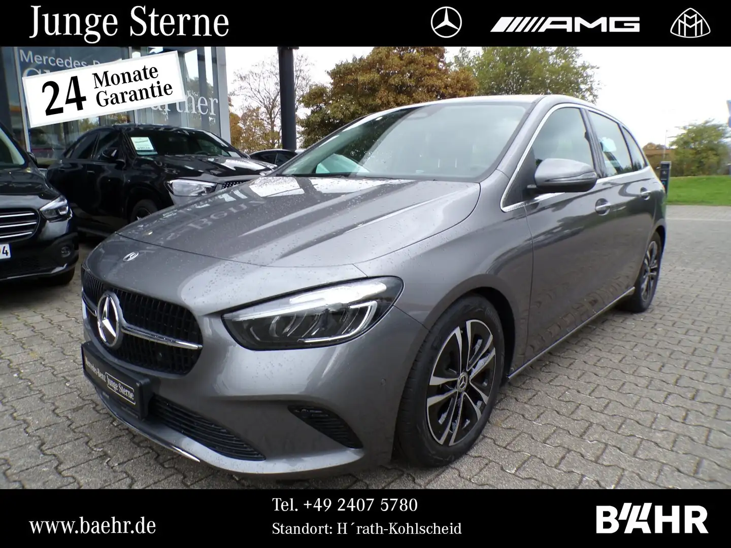 Mercedes-Benz B 200 B 200 Progressive/MBUX-Navi/LED/Parkt.+RFK/17" Grau - 1