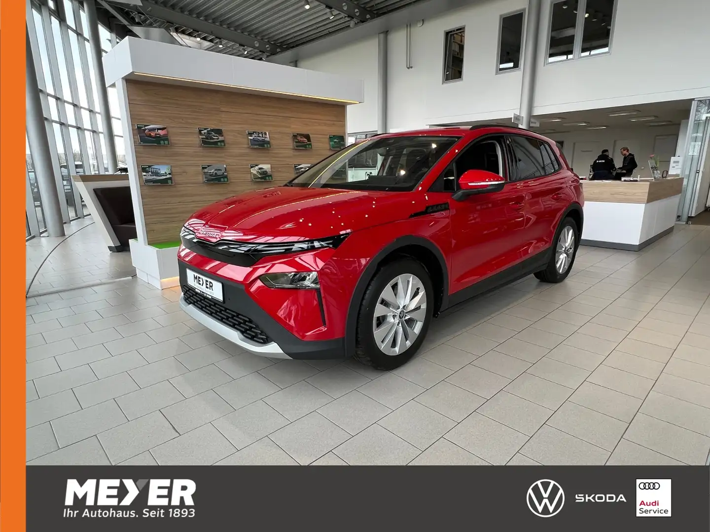 Skoda Elroq 50 TOUR *AHK, Matrix-LED, 19"-Felge* Rot - 1