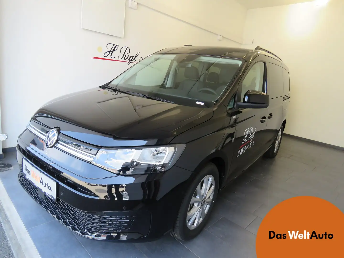 Volkswagen Caddy Life Maxi TDI Negro - 1