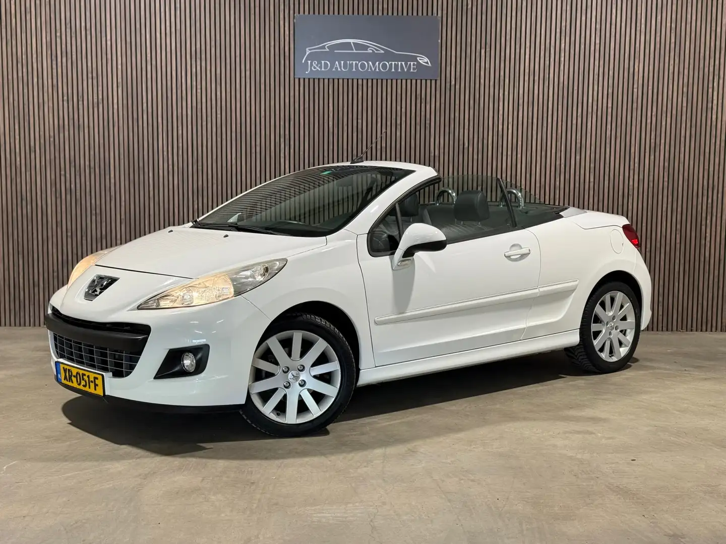 Peugeot 207 CC 1.6 VTi 2011 CABRIO LEDER AIRCO ELEK-RAMEN AUDI Wit - 1