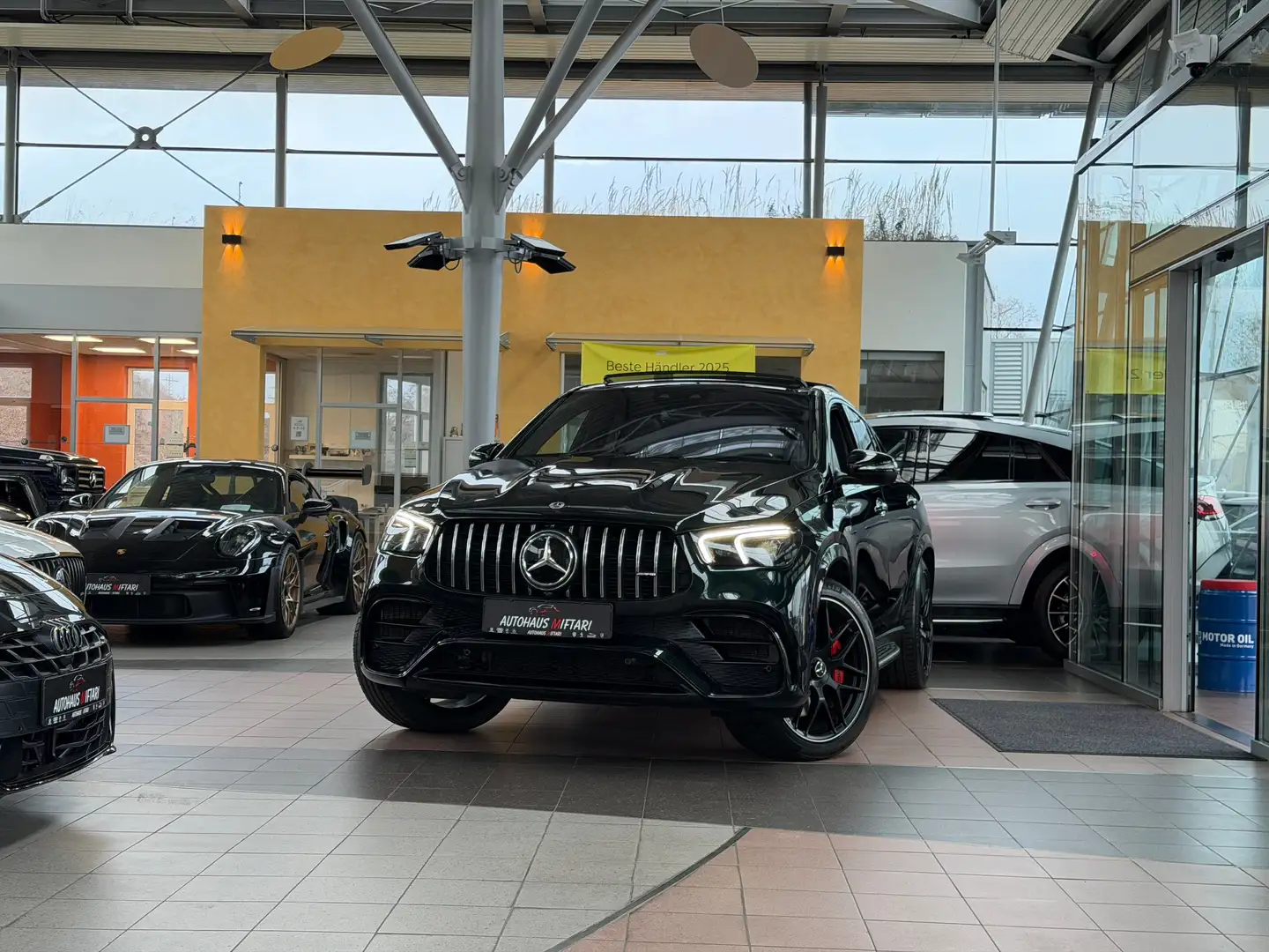 Mercedes-Benz GLE 63 AMG S Coupe Carbon Nappa Burmester 360° Keyless 22" Grün - 1