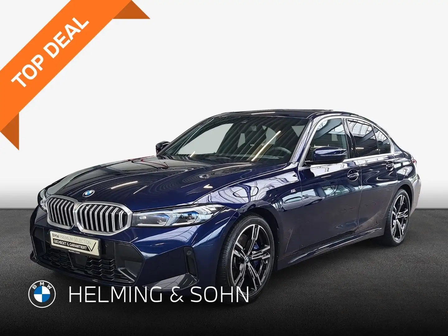 BMW 330 i Limousine M-Sport HiFi Lenkradhz. Head-Up LED uv Blau - 1
