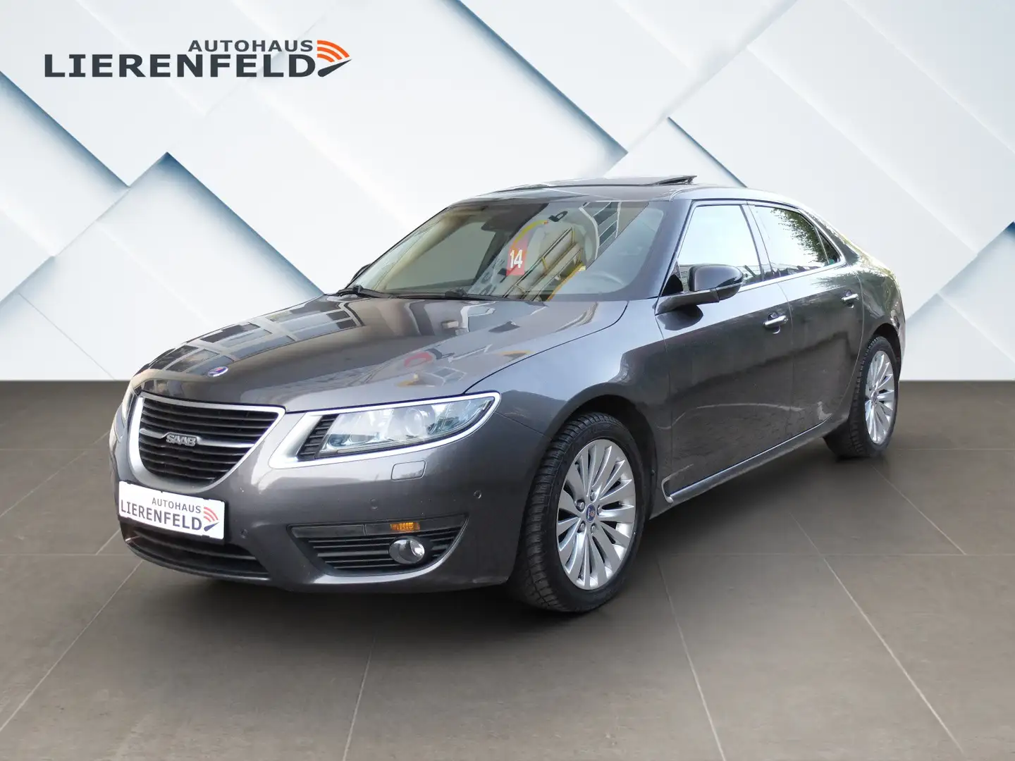 Saab 95 2.0 TTiD Leder Panorama HedUp Grau - 1