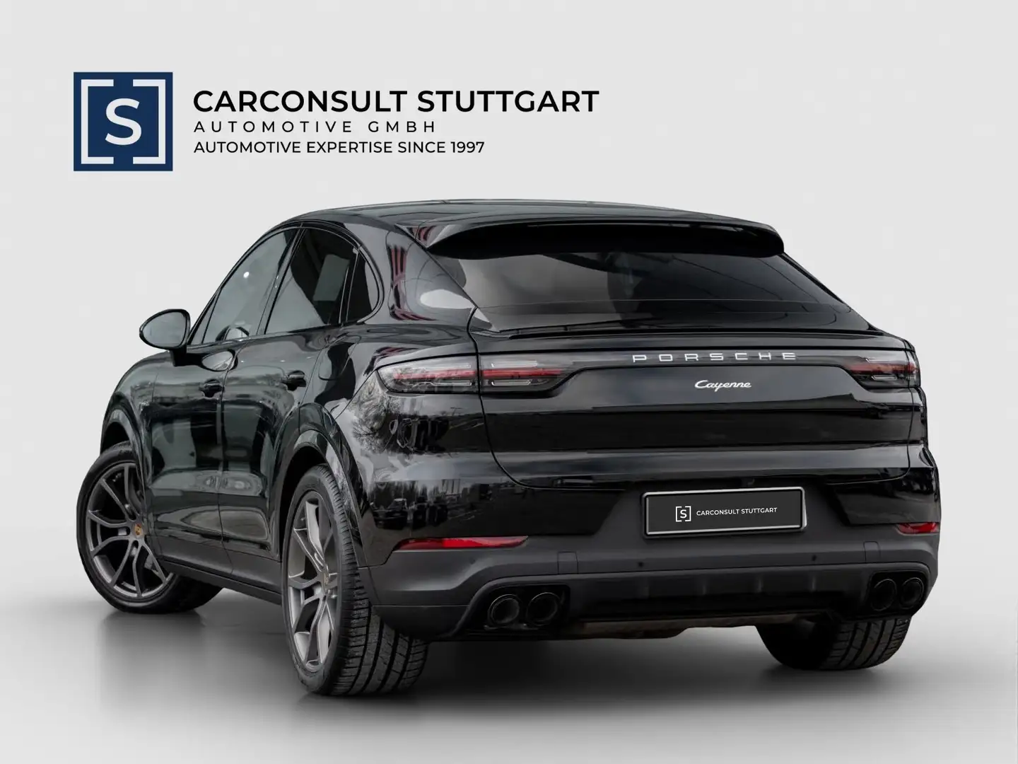 Porsche Cayenne E-Hybrid Coupe GANZLEDER I AHK I 18-WG. SPORTSITZ Noir - 1