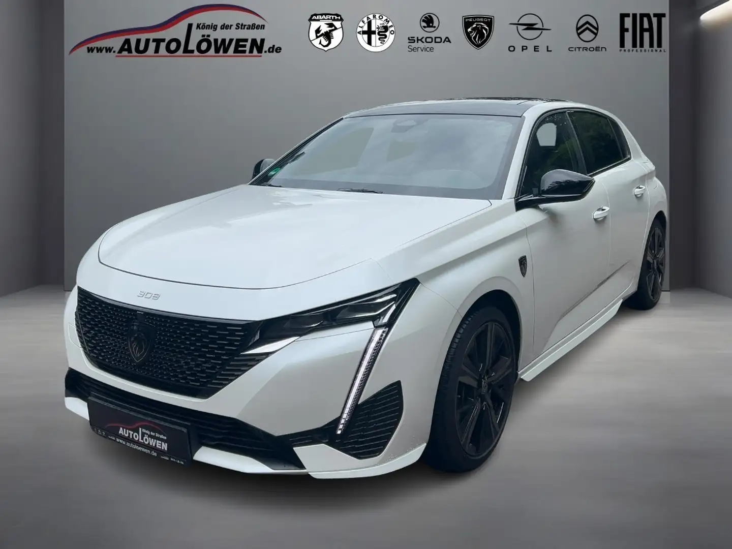 Peugeot 308 Hybrid 225 (Plug-In) GT Pack (EURO 6d) Weiß - 1