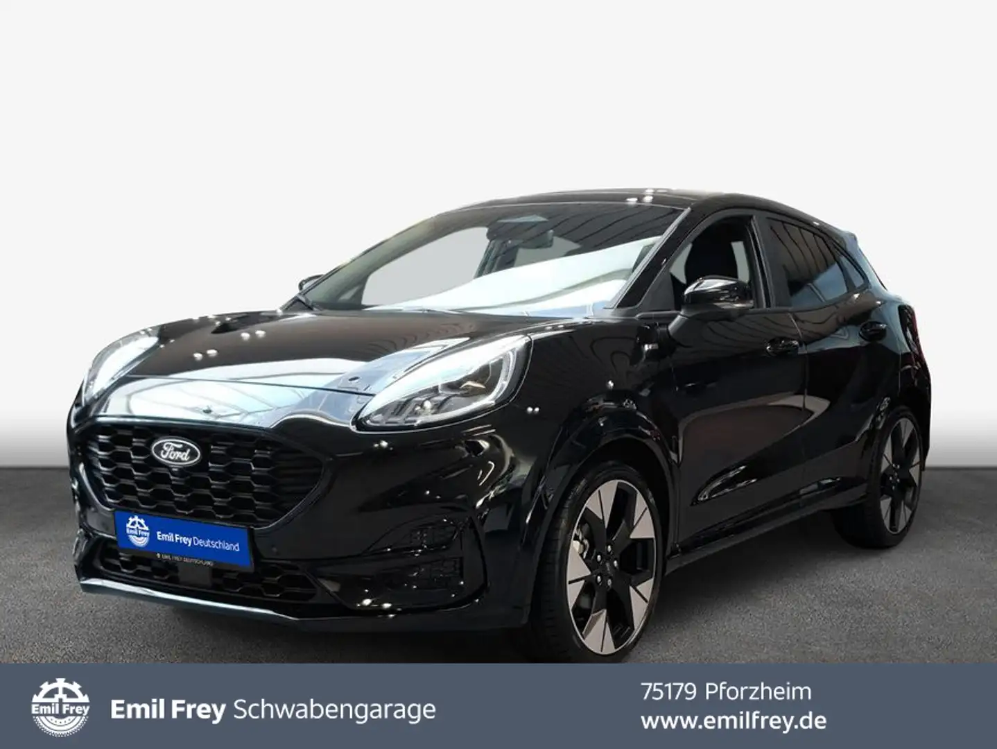 Ford Puma 1.0 EcoBoost Hybrid Aut. ST-LINE X Schwarz - 1