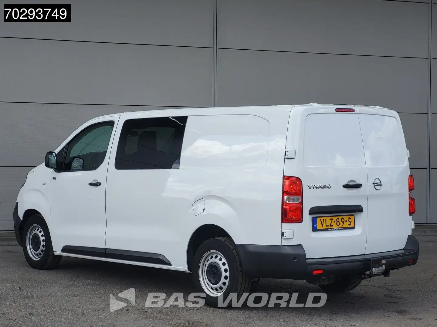 Opel Vivaro 120PK Dubbel Cabine L3H1 Trekhaak Airco Cruise Cam Wit - 2