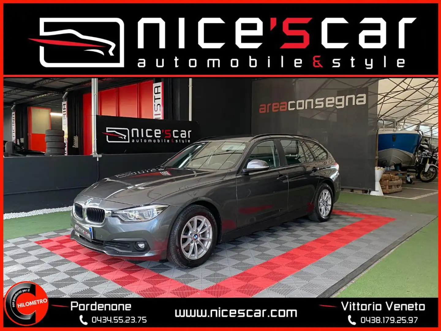 BMW 320 d Touring Business Advantage aut. Grey - 1