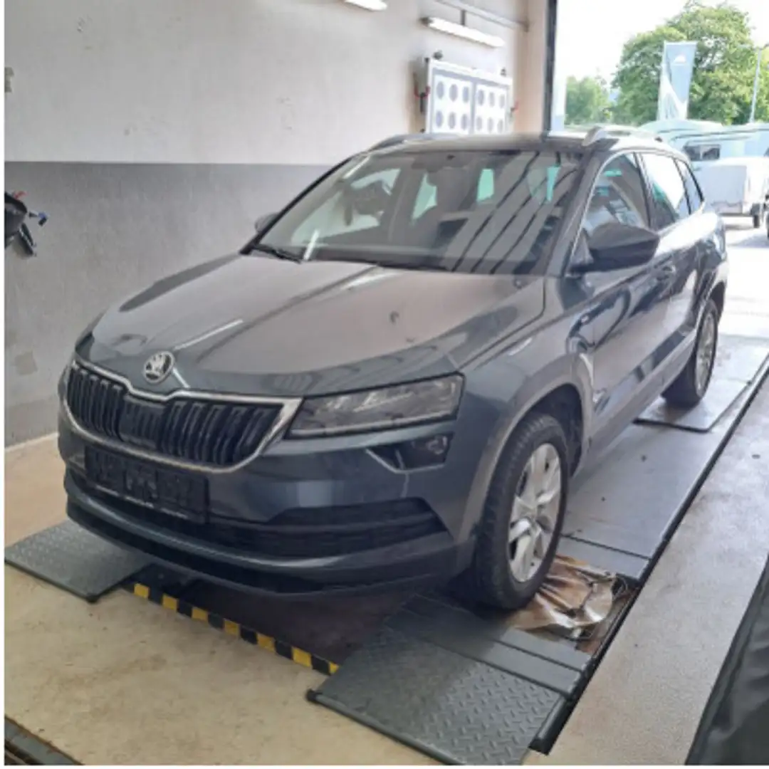 Skoda Karoq 1.0 TSI CLEVER | SITZH. | LED | DAB | Grau - 2