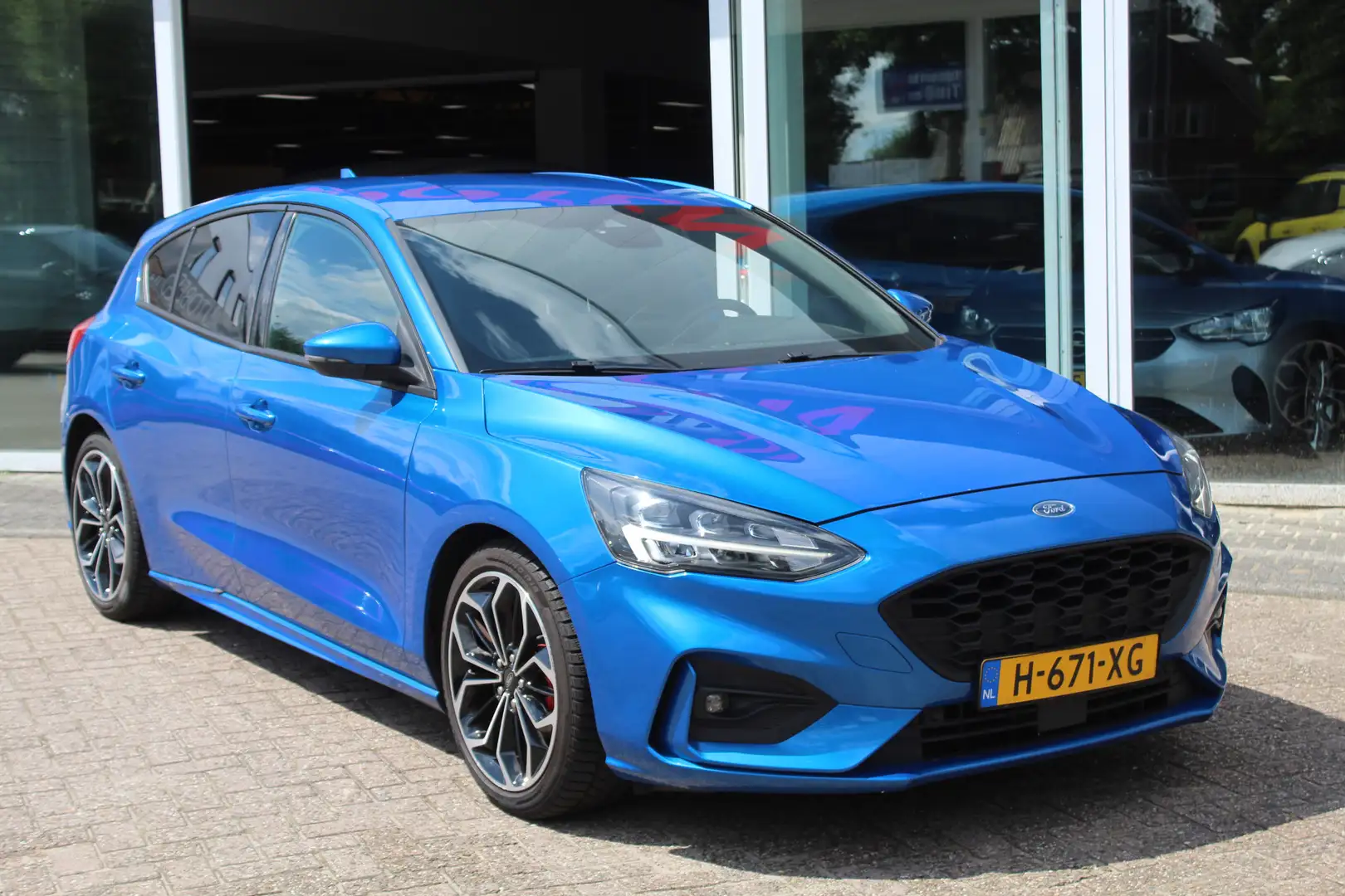Ford Focus 1.0 EcoBoost ST Line Business Blauw - 2