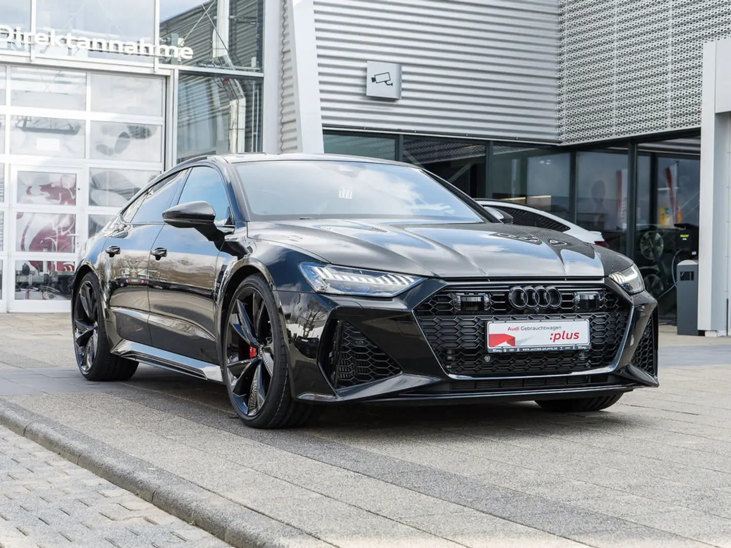 Audi RS7 All Black/Dynamik+/Keramik/305km/h/RS-Sportaga Negro - 2