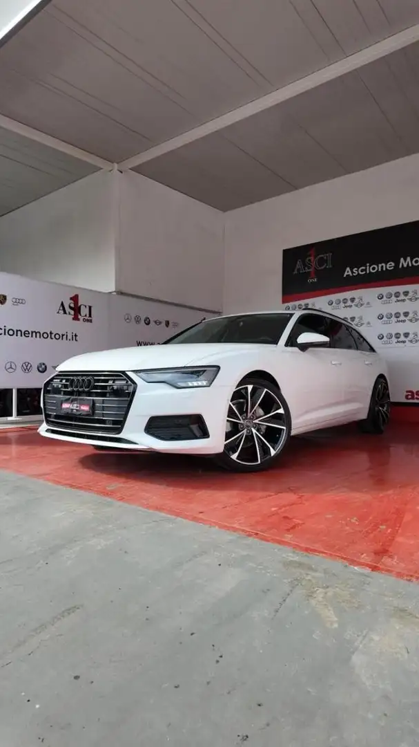 Audi A6 Av 40 2.0 TDI qu ultra S tr Bus Sport Blanco - 2