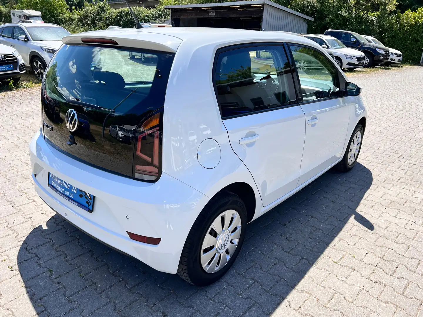 Volkswagen up! eco up! CNG Erdgas Sitzheizung, GRA, Kamera, ... Wit - 2