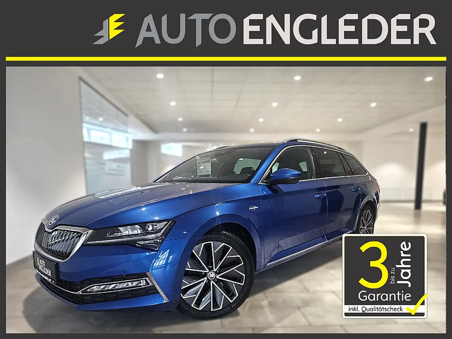 Skoda Superb Kombi 2,0 TDI Laurin & Klement DSG Blau - 1