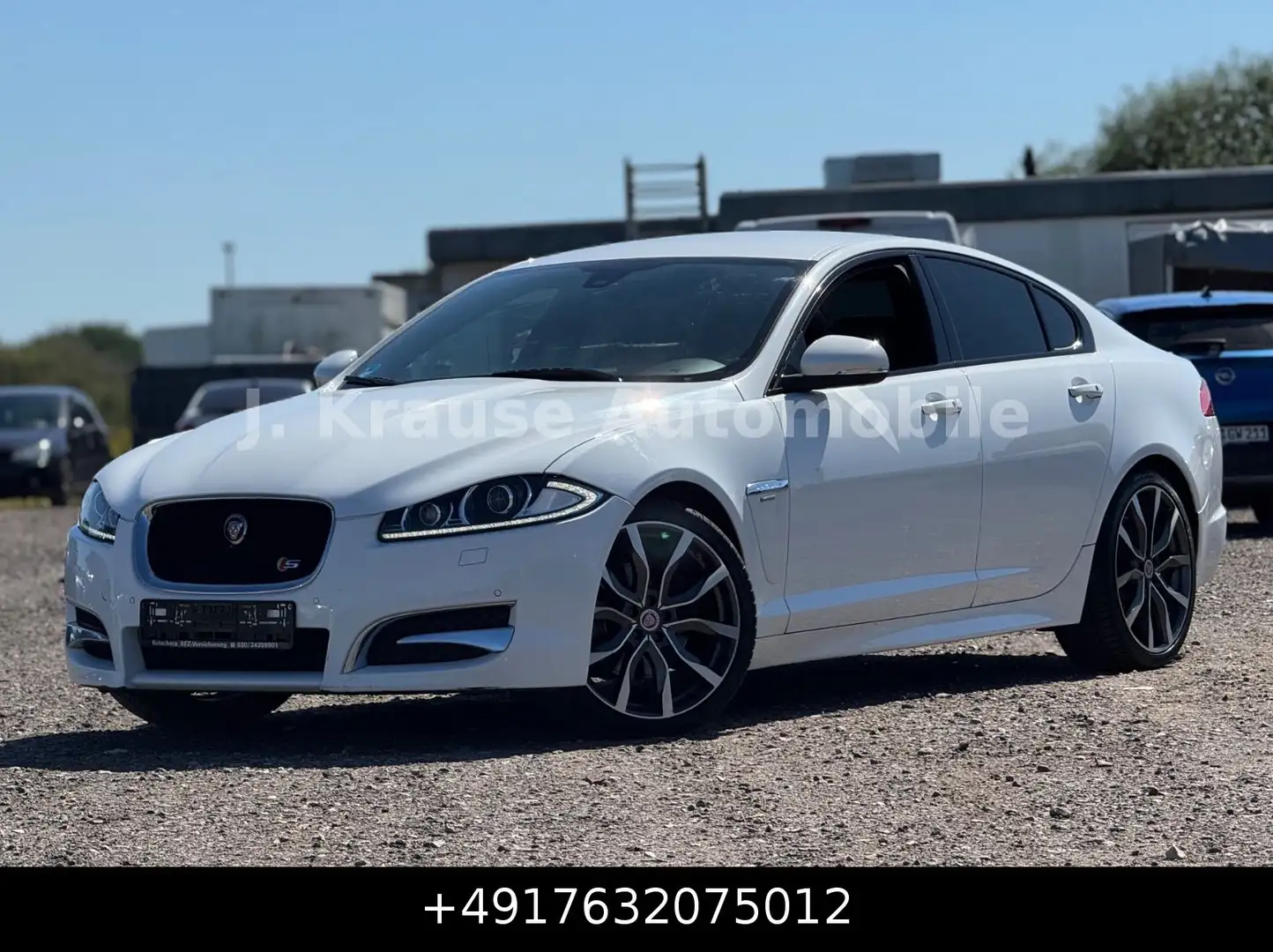 Jaguar XF 3.0 V6 Diesel R-Sport Xen Keyl Kam Facelift Weiß - 1