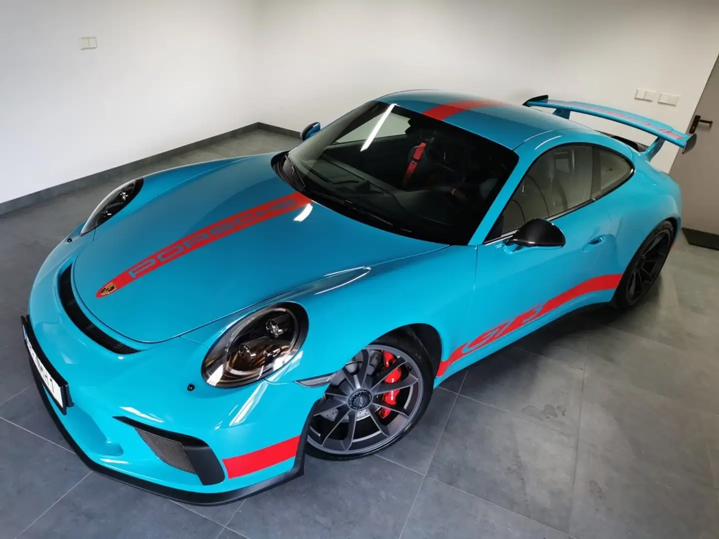 Porsche 911 -991.2 GT3 Clubsport,PTS Sonderfarbe,Approved,Bose Blau - 1