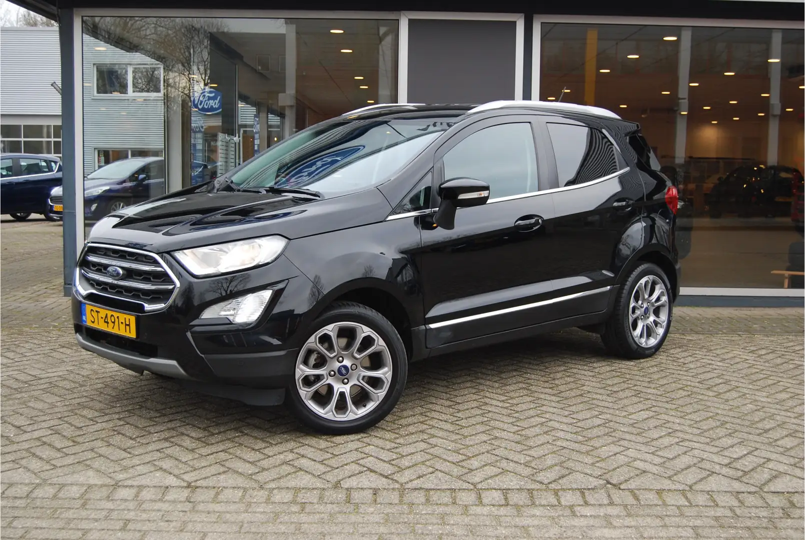 Ford EcoSport 1.0 EcoBoost Titanium NL-AUTO | TREKHAAK | WINTERP Schwarz - 2
