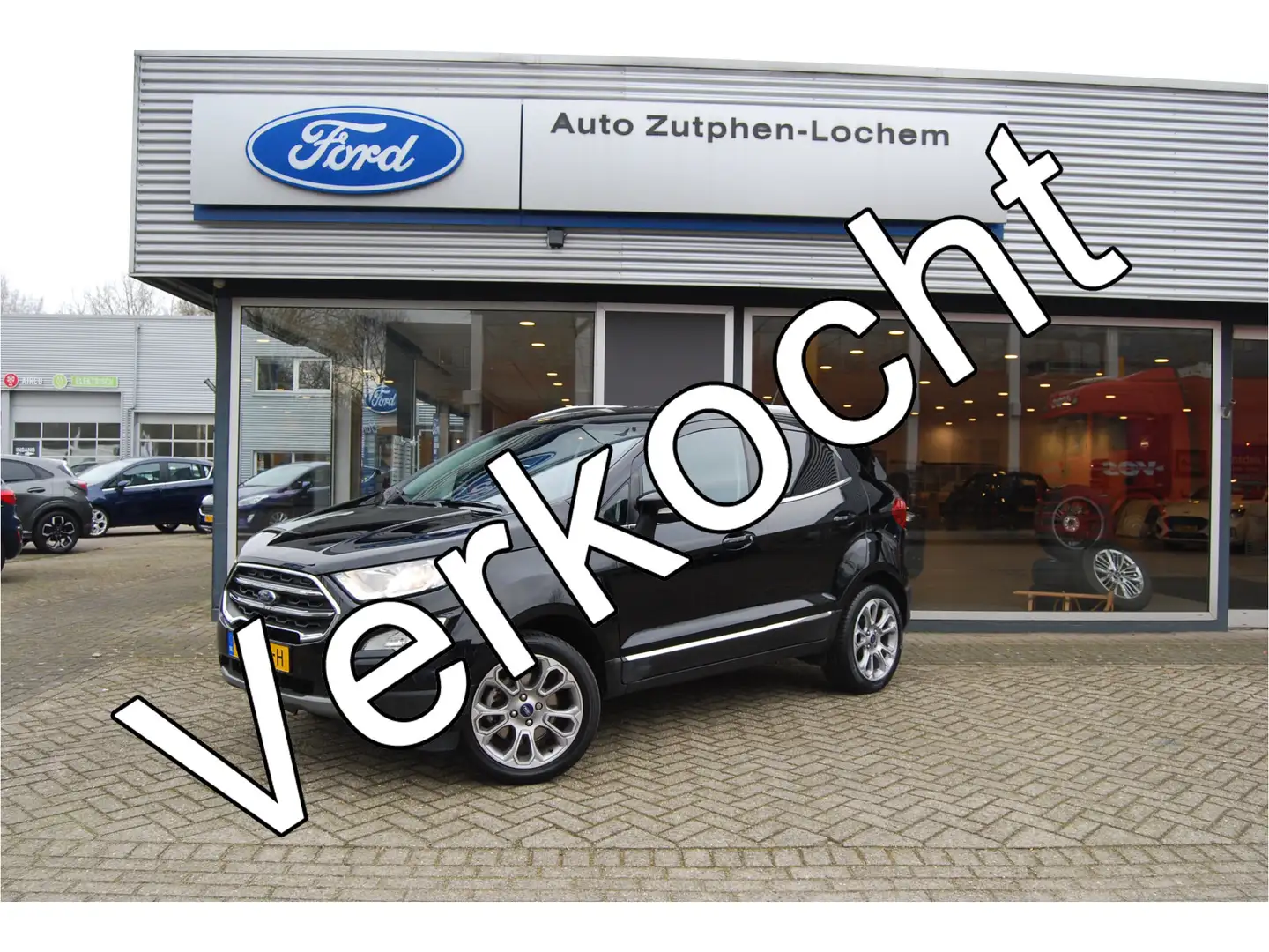 Ford EcoSport 1.0 EcoBoost Titanium NL-AUTO | TREKHAAK | WINTERP Schwarz - 1