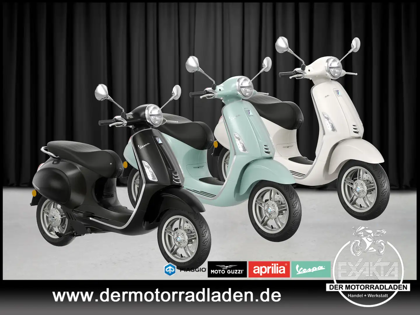 Vespa Elettrica Primavera Elettrica // 3x Farben // ab 2,99% Noir - 1
