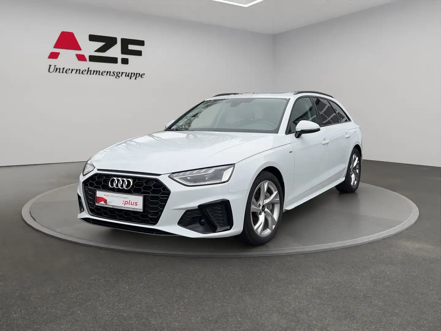 Audi A4 40 TDI S-tronic S line NAVI+LED+PANO+AC Blanc - 2