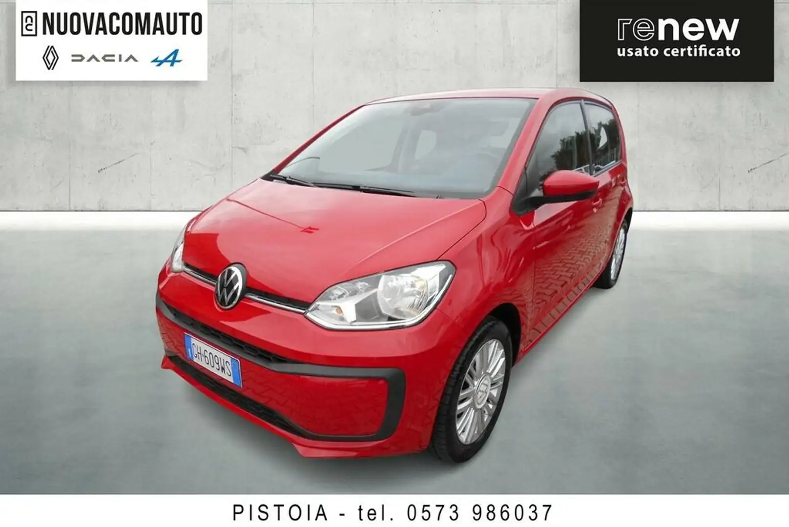 Volkswagen up! 5p 1.0 evo move  65cv Rosso - 1